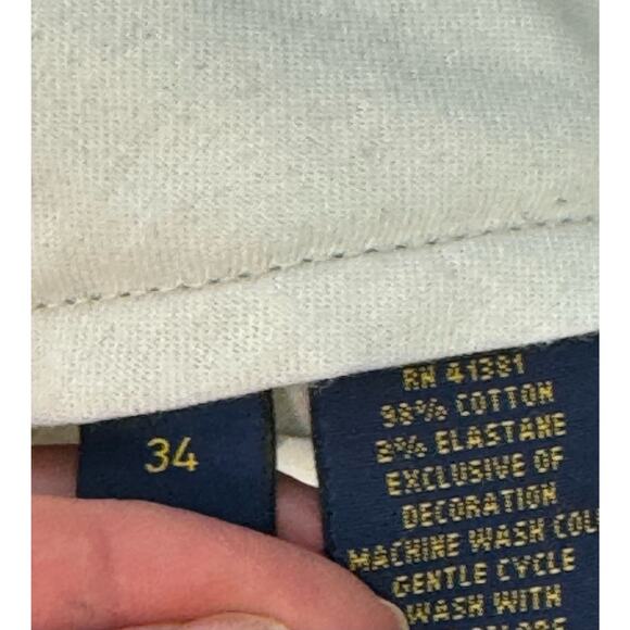 Polo Golf Men's Shorts Size 34 Inseam 9 Inchs Tan Stretch Fabric - Picture 7 of 8